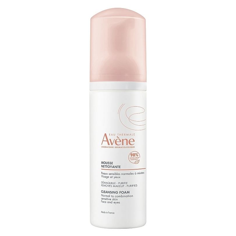 Avene Cleanance Пенка очищающая Gentle Cleansing Foam Очищающая пенка для лица и области вокруг глаз