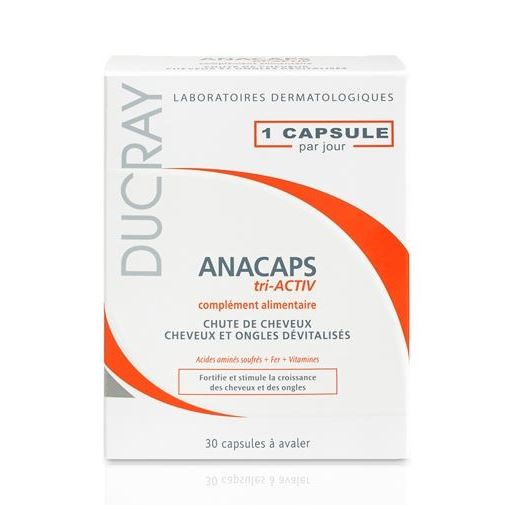 Ducray Hair Care Anacaps Expert Анакапс Эксперт Биологически активная добавка к пище при выпадении волос