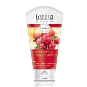 Lavera Body SPA Cranberry Regenerating Body Moisturiser БИО Клюква и Аргана Восстанавливающий увлажняющий крем для тела