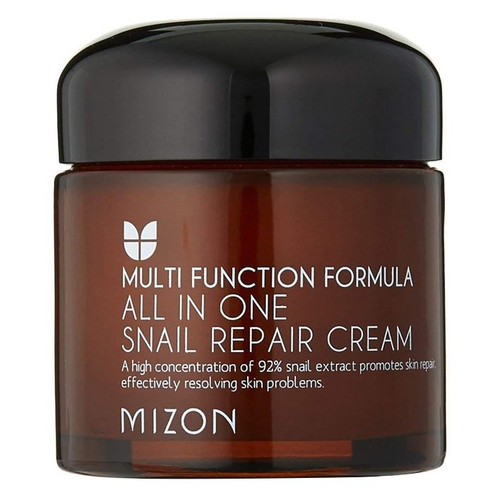 Mizon Snail  Snail Repair Cream All In One Крем для лица с улиточным экстрактом 92%