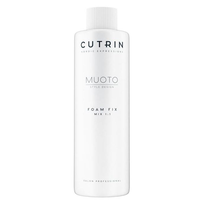 Cutrin Coloring Hair and Perming Foam Fix Пенный нейтрализатор для нормальных или трудно поддающихся завивке волос