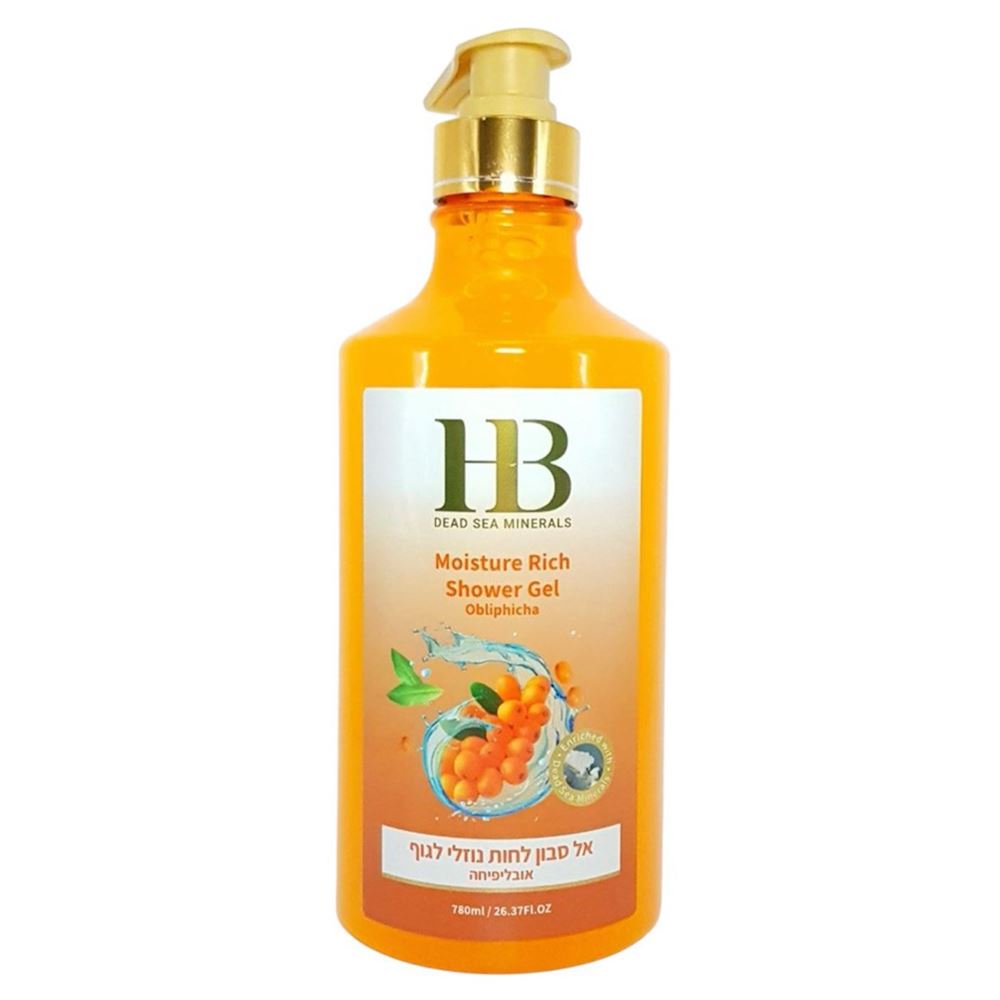 Health & Beauty Body SPA  Shower Cream Moisture Rich Obliphiha Oil Увлажняющее жидкое бесщелочное мыло для тела с маслом облепихи