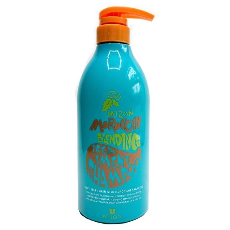 Mizon Hair Care Moroccan Treatment Shampoo Шампунь с Марокканским аргановым маслом 