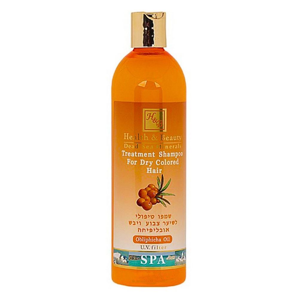 Health & Beauty Hair Care Treatment Shampoo For Dry Coloured Hair Шампунь с маслом облепихи для сухих и окрашенных волос