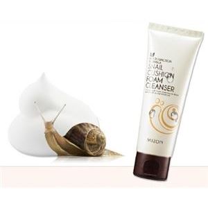 Mizon Snail  Snail Cushion Foam Cleanser Пенка для умывания с улиточным экстрактом