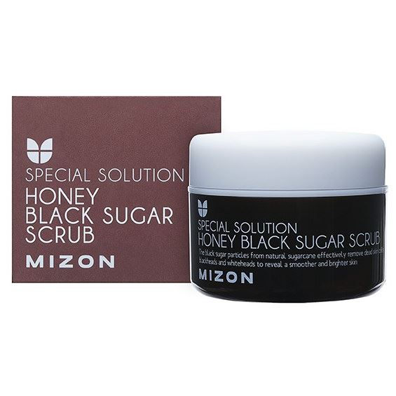 Mizon Mask & Scrab Honey Black Sugar Scrub Медовый скраб с черным сахаром