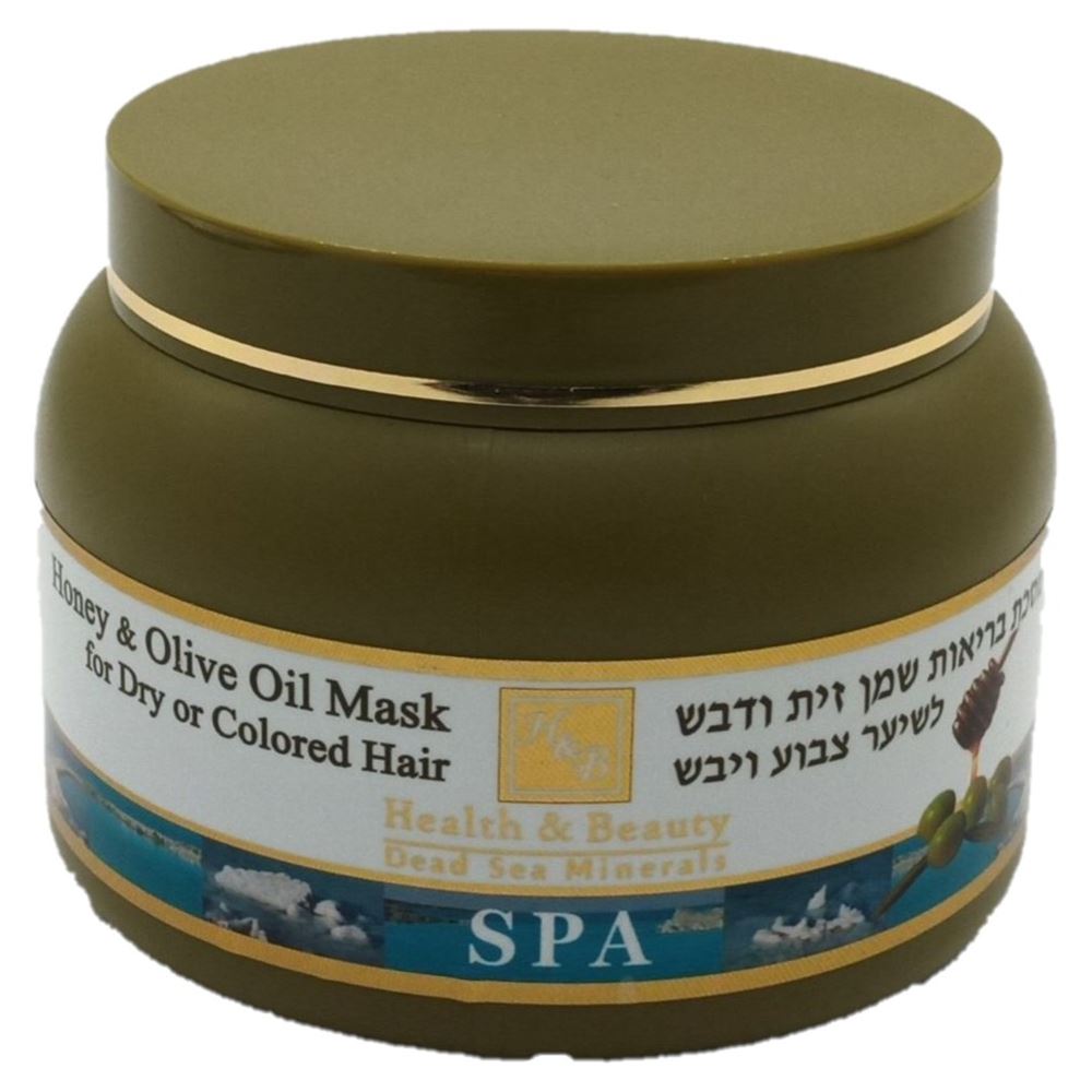 Health & Beauty Hair Care Mask Honey & Olive Oil For Dry Colored Hair Маска для сухих окрашенных волос с оливковым маслом и мёдом