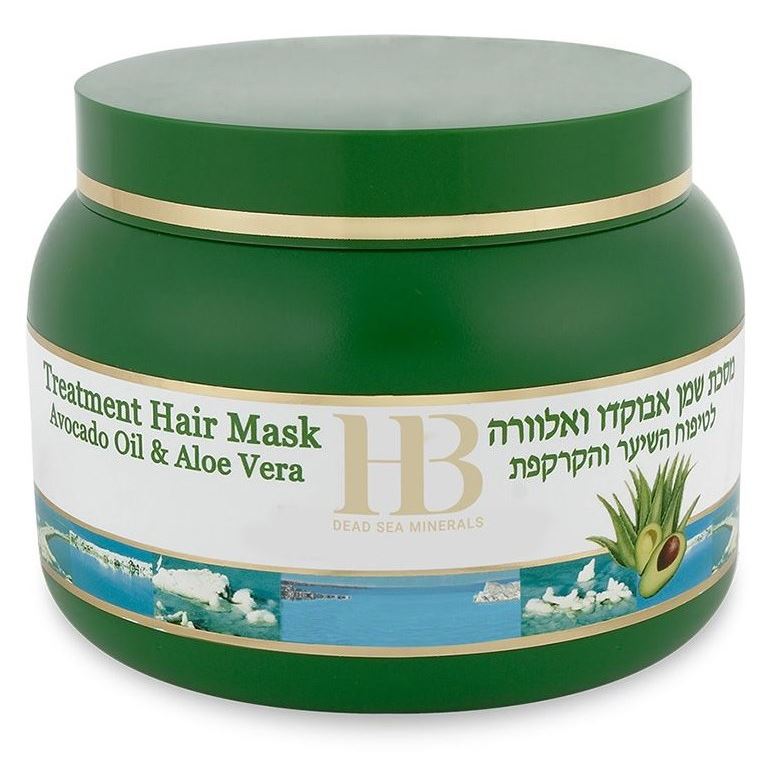 Health & Beauty Hair Care Treatment Hair Mask Avacado Oil & Aloe Vera Оздоравливающая маска для волос с маслом авокадо и алоэ