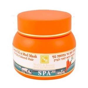 Health & Beauty Hair Care Mask Carrot Oil & Mud For Dry Colored Hair Маска из морковного масла на основе минеральной грязи для сухих окрашенных волос