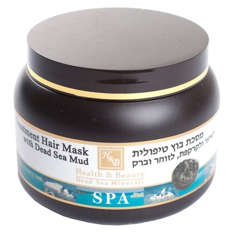 Health & Beauty Hair Care Treatment Hair Mask With Dead Sea Mud Оздоравливающая маска для сухих и окрашенных Волос с минералами Мертвого Моря 