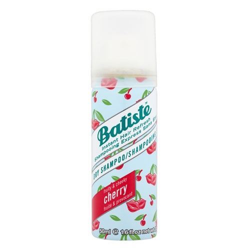 Batiste Dry Shampoo Shampoo Fruity & Sheeky Cherry Сухой шампунь с ароматом вишни для всех типов волос