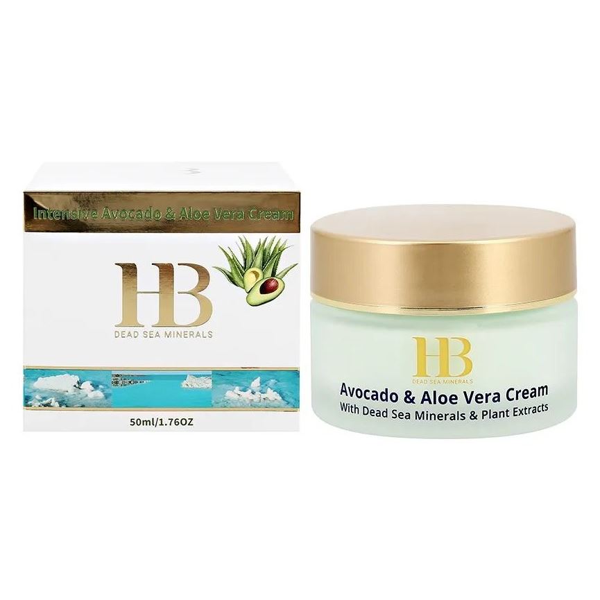Health & Beauty Face Care Cream Intensive Avacado & Aloe Vera Интенсивный крем для лица с авокадо и алоэ
