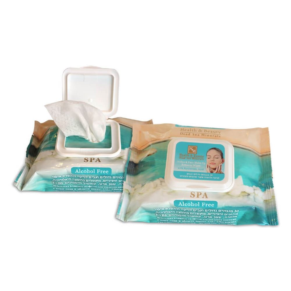 Health & Beauty Face Care Eye & Face Make-up remover Wipes  Салфетки для удаления макияжа с кожи лица и области глаз 