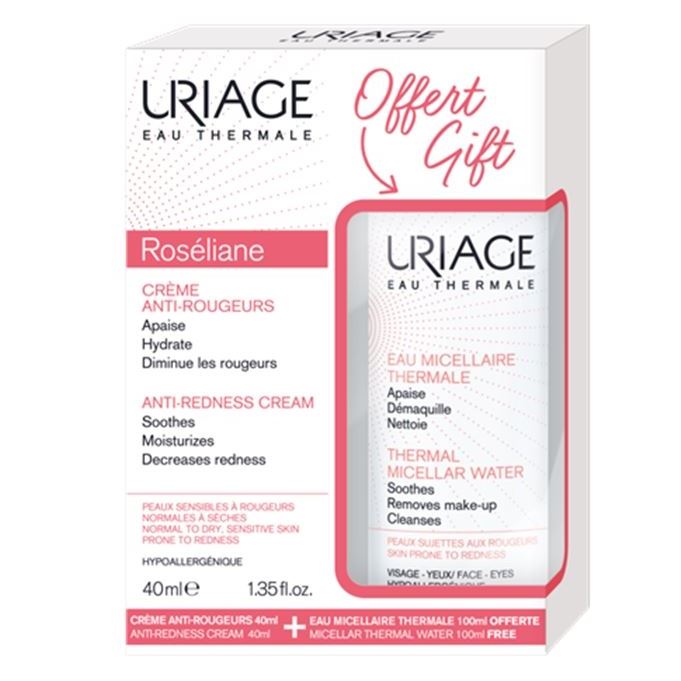 Uriage Roseliane Roseliane Gift Set Набор Розельян:  крем, очищающая мицеллярная вода