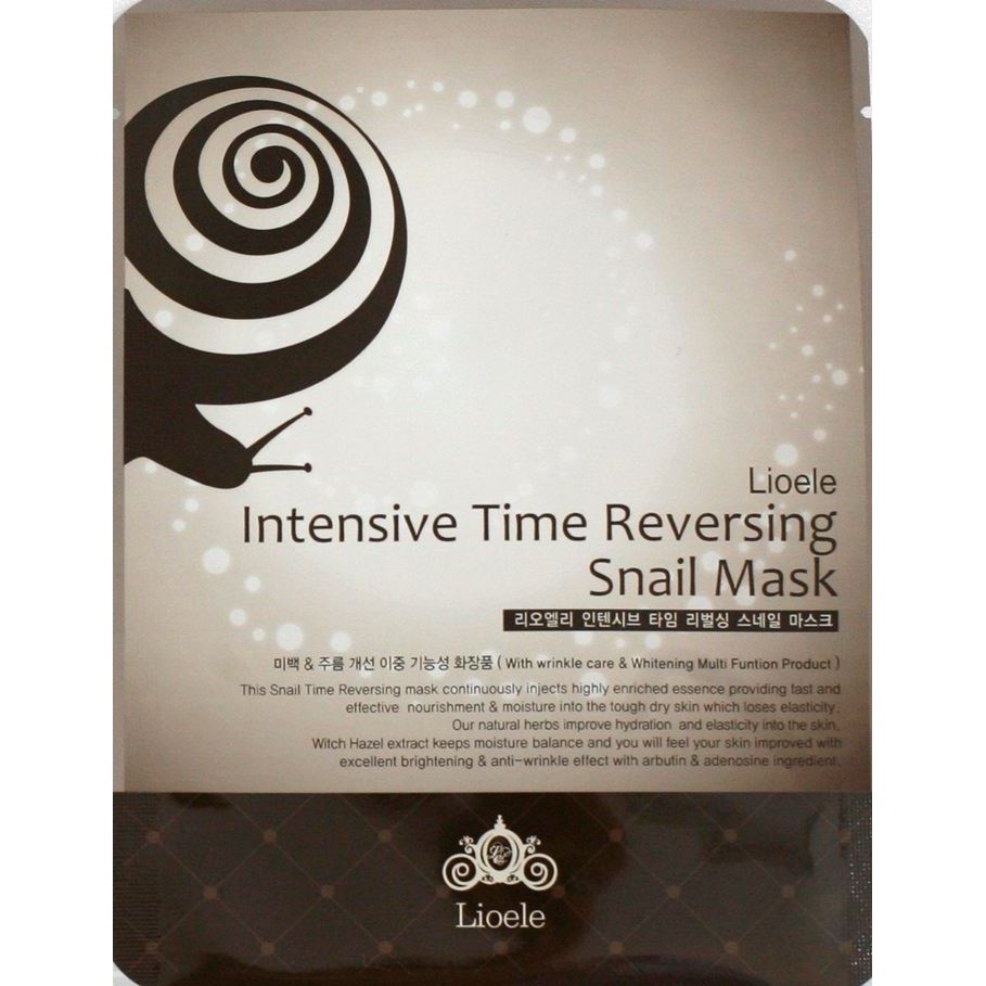 Lioele Уход Intensive Time Reversing Snail Mask Интенсивно-восстанавливающая маска для лица