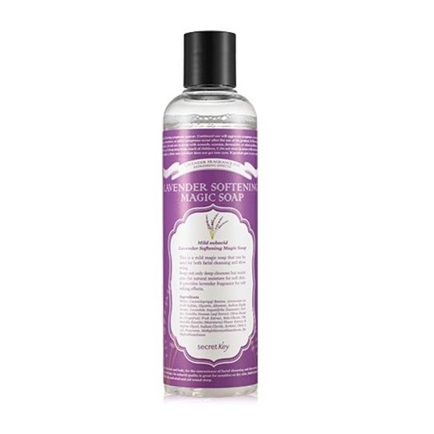 Secret Key Cleansing Lavender Softening Magic Soap  Гель для умывания с лавандой для лица