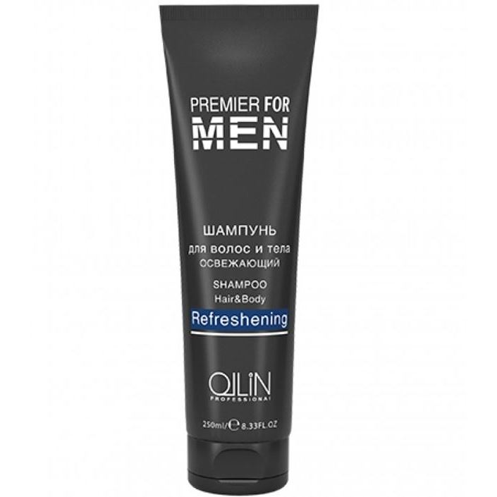 Ollin Professional Premier for Men Shampoo Hair&Body Refreshening Шампунь для волос и тела освежающий для мужчин