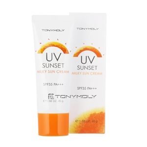 Tony Moly UV Sunset Milky Sun Cream SPF35 PA+++ Крем-молочко с защитой от солнца SPF35 PA+++