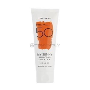 Tony Moly UV Sunset My Sunny Perfecting Sun Block SPF 50+ PA+++ Крем солнцезащитный SPF 50+ PA+++