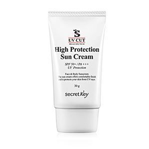 Secret Key Уход High Protection Sun Cream SPF50+/PA+++ Увлажняющий крем с высоким фактором защиты SPF50+/PA+++