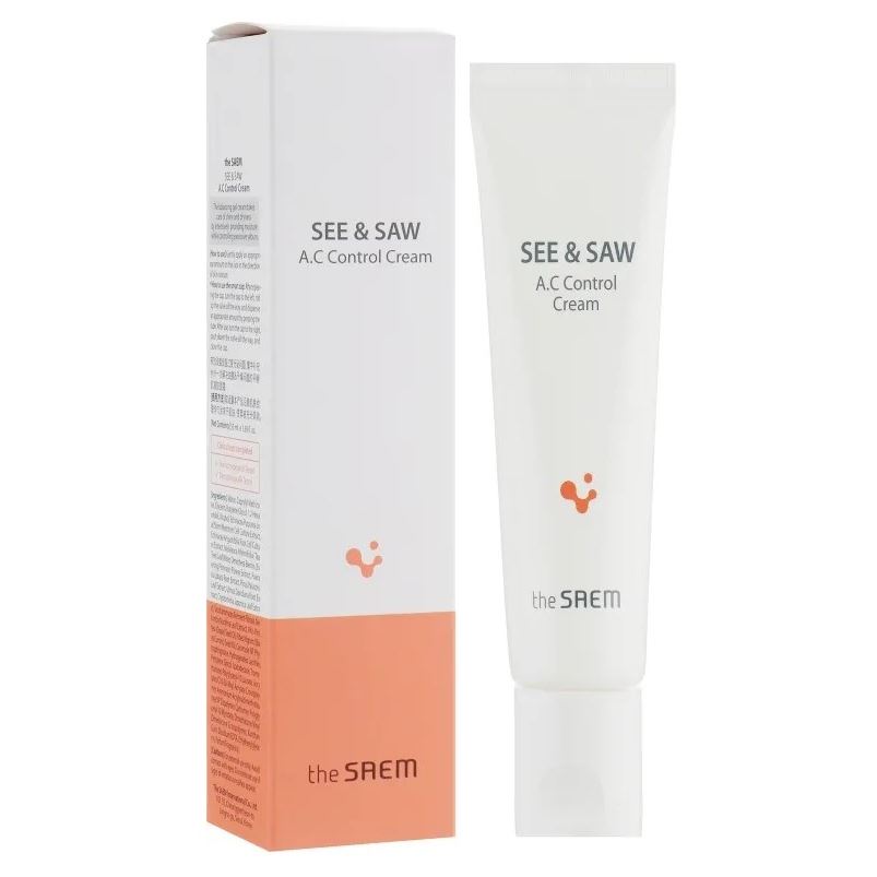 The Saem A.C Control See & Saw A.C Control Cream Крем для контроля чистоты и жирности кожи 