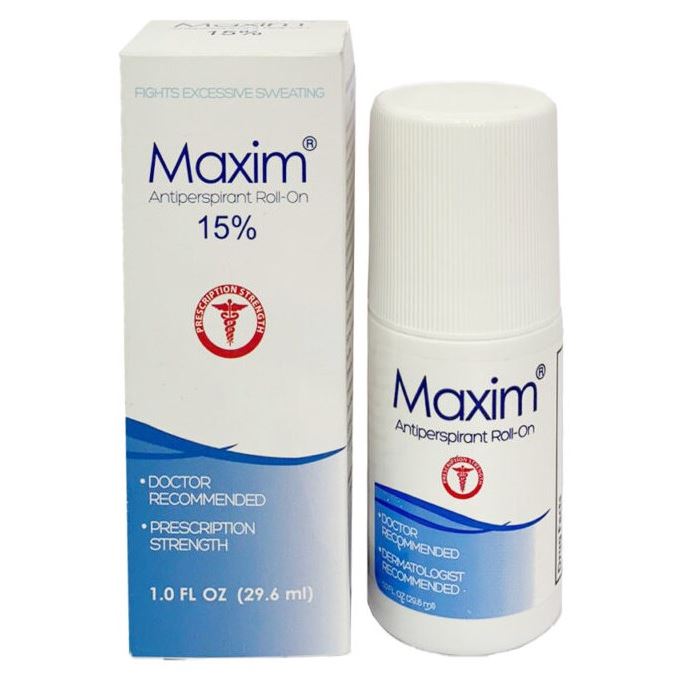 MAXIM Deodorants Anti-Perspirant Regular Maxim 15% Антиперсперант (15%) с шариковым аппликатором для нормальной кожи
