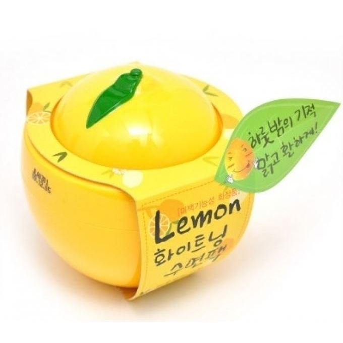 Baviphat Skin Care Lemon Whitening Sleeping Pack  Маска ночная отбеливающая лимон