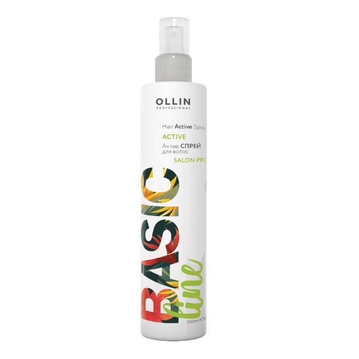 Ollin Professional Basic Line Hair Active Spray Актив - спрей для волос