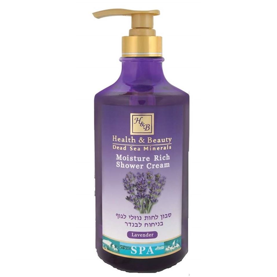 Health & Beauty Body SPA  Shower Cream Moisture Rich Lavender Увлажняющий крем (гель) для душа с лавандой