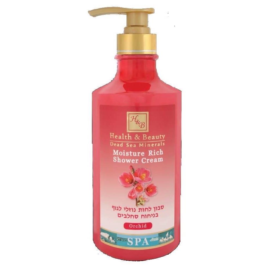 Health & Beauty Body SPA  Shower Cream Moisture Rich Orchid Увлажняющий крем (гель) для душа с орхидеей