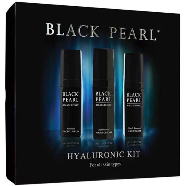 Sea of SPA Black Pearl  Hyaluronic Kit Обновляющий гиалуроновый набор для всех типов кожи