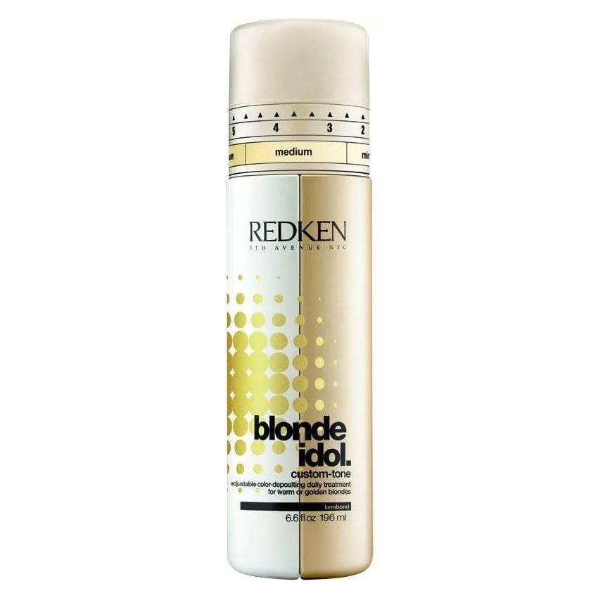 Redken Blonde Custom - Tone For Warm or Golden Blondes Нейтрализующий двухфазный кондиционер-уход для поддержания теплых оттенков блонд
