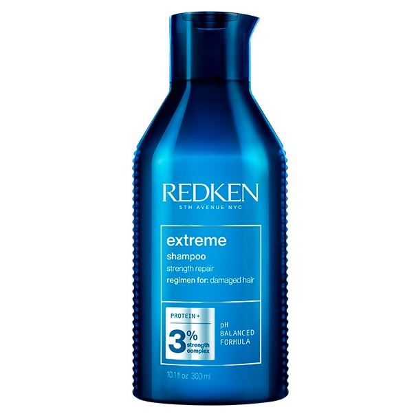 Redken Extreme Extreme Shampoo Интенсивное восстановление для всех типов поврежденных волос. Укрепляющий шампунь для ослабленных волос