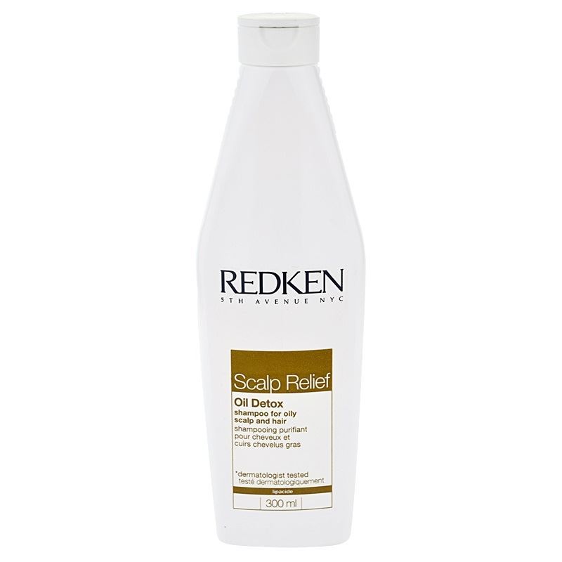 Redken Scalp Relief Oil Detox Shampoo Очищающий шампунь для комплексного интенсивного ухода за жирными волосами