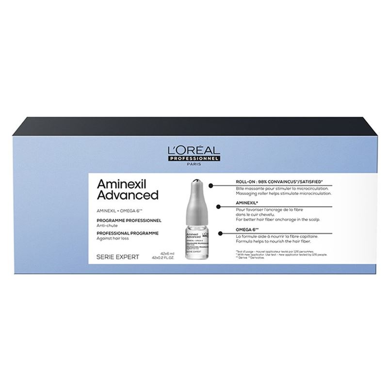 L'Oreal Professionnel Aminexil Advanced Aminexil Advanced Expert Ампулы против выпадения волос 