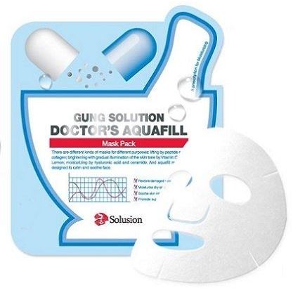 Secret Key Masks Gung Solution Doctor’s Aquafill Mask Pack Тканевая маска для лица увлажняющая