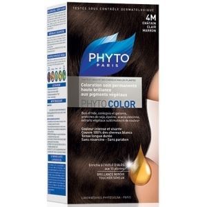 Phyto Make Up 4M Светлый Каштан ФитоКолор Краска для волос