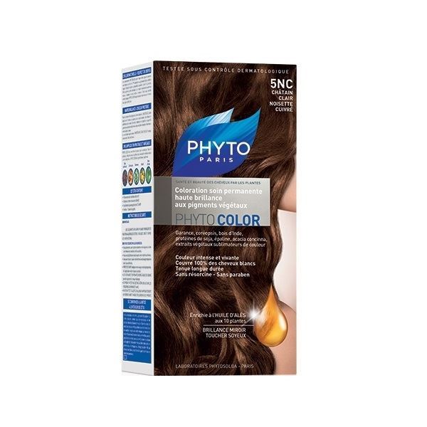 Phyto Make Up 5NC Светлый Шатен Орех - Медь ФитоКолор Краска для волос