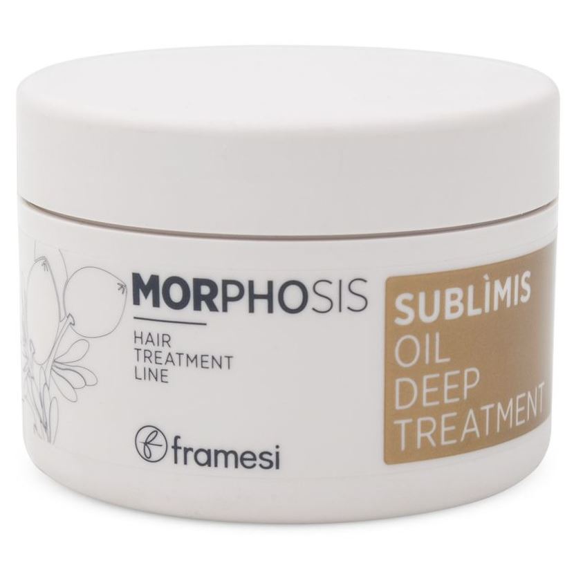 Framesi Morphosis Sublimis Oil Deep Treatment Маска для глубокого восстановления волос на основе арганового масла