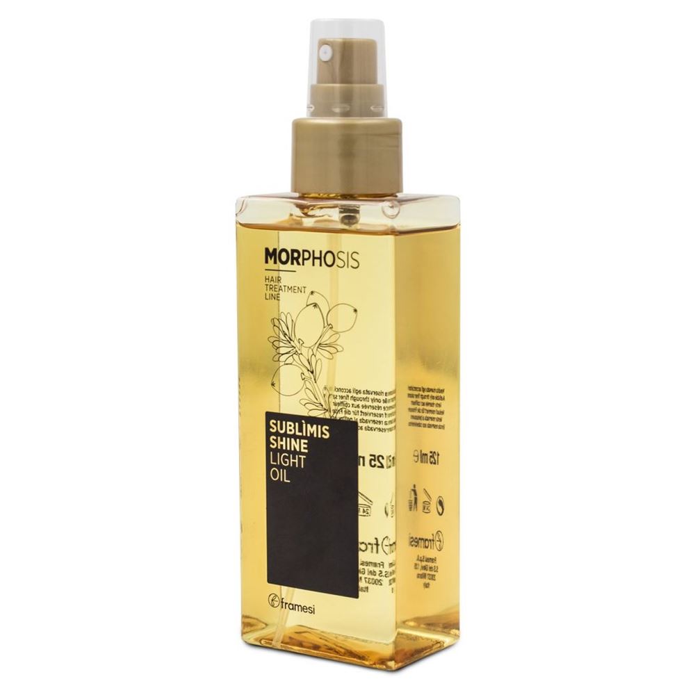 Framesi Morphosis Sublimis Shine Light Oil Облегченное масло арганы для волос
