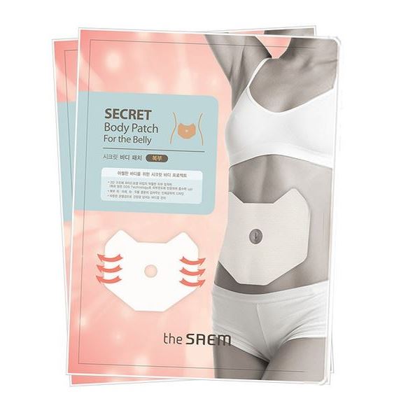 The Saem Secret Body  Secret Body Patch For the Belly  Патчи для коррекции живота