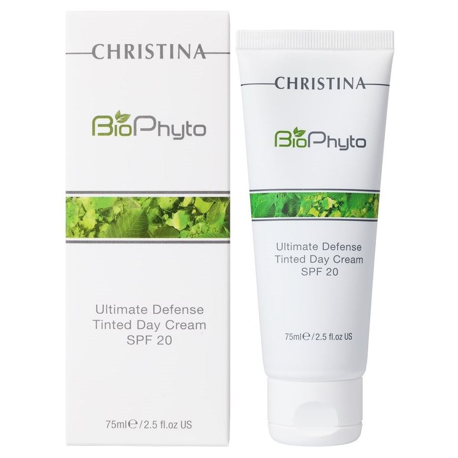 Christina BioPhyto Ultimate Defense Tinted Day Cream SPF20 Дневной крем «Абсолютная защита» SPF 20 с тоном