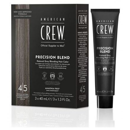 American Crew Precision Blend Precision Blend 4/5 Краска для седых волос Средний натуральный