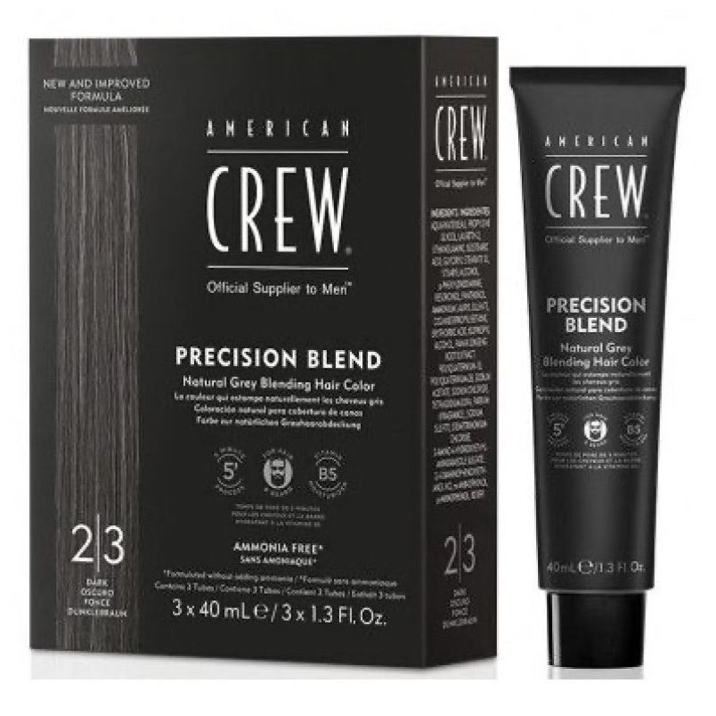American Crew Precision Blend Precision Blend 2/3 Краска для седых волос Темный натуральный