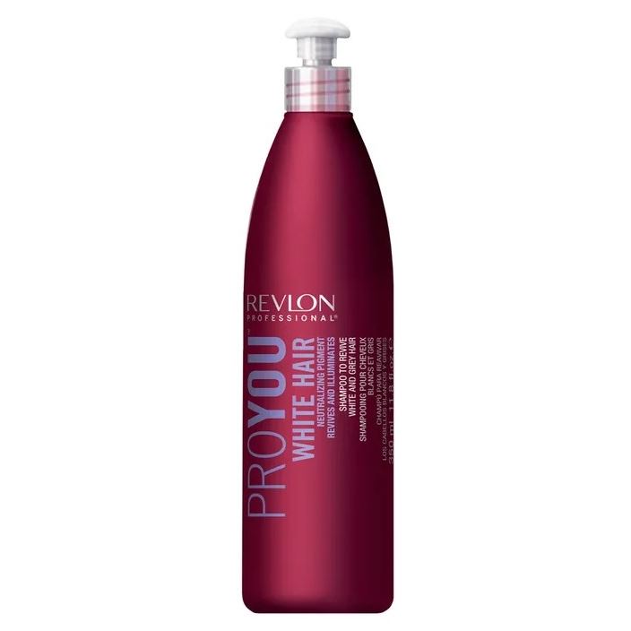 Revlon Professional ProYou White Hair Shampoo Шампунь для здоровья и блеска седых и обесцвеченных волос