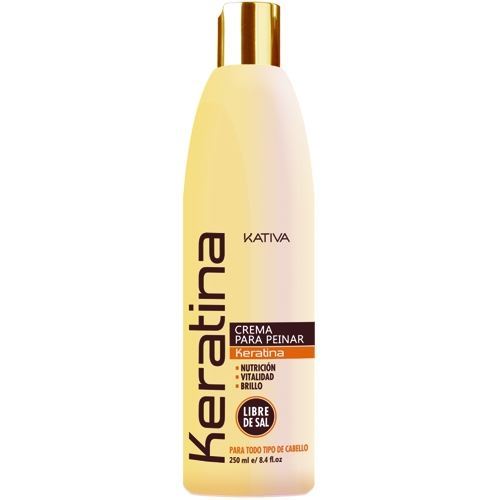 Kativa Keratina Кератиновый укрепляющий крем Кератиновый укрепляющий крем для укладки для всех типов волос