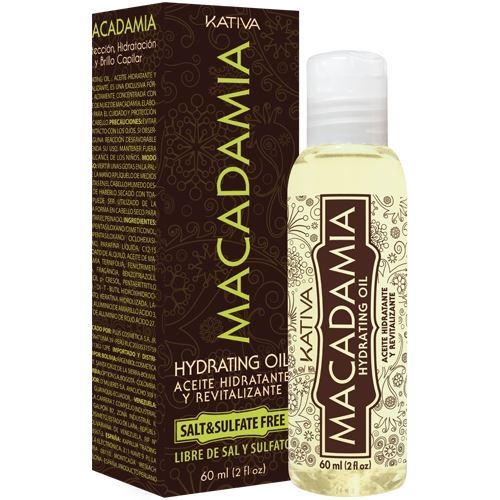 Kativa Macadamia Увлажняющее восстанавливающее масло Увлажняющее восстанавливающее масло для нормальных и поврежденных волос