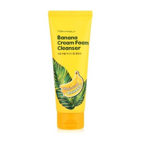 Tony Moly Cleansing Magic Food Banana Cream Foam Cleanser Пенка для умывания с экстрактом банана