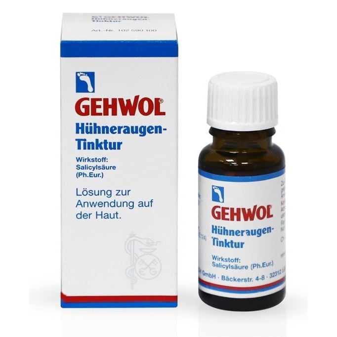 Gehwol Special Preparations  Huhneraugen Tinktur Мозольная настойка для удаления огрубевшей кожи и мозолей 