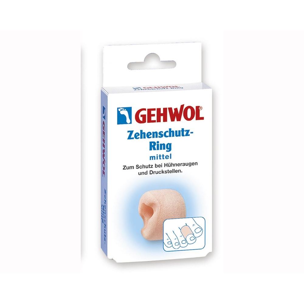 Gehwol Комфорт+ Защита Zehenschutz-Ring Mittel Кольца для пальцев защитные Кольца для пальцев защитные большие
